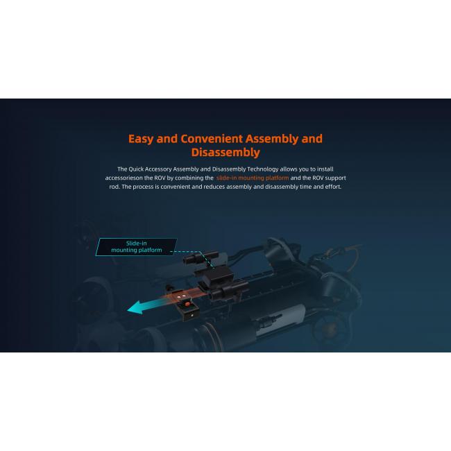 Chasing M2 Pro Max | Industrialna jednostka podwodna, dron podwodny, ROV, 4K 30 FPS, głębokość do 200m, odległość do 400m Chasin