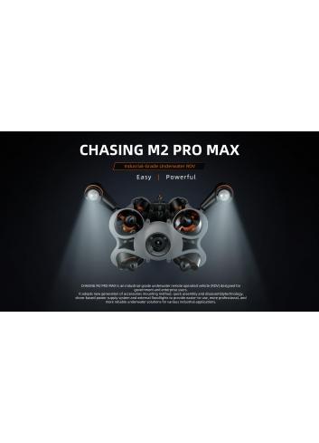 Chasing M2 Pro Max | Industrialna jednostka podwodna, dron podwodny, ROV, 4K 30 FPS, głębokość do 200m, odległość do 400m Chasin
