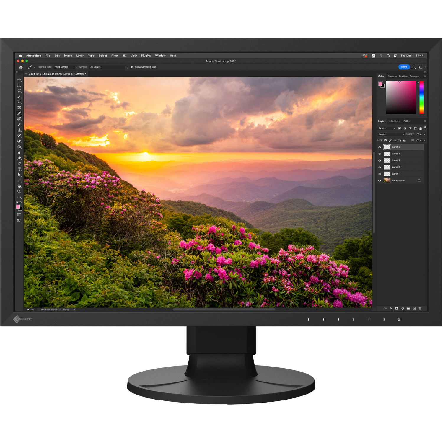 EIZO ColorEdge CS2400S | Monitor do edycji wideo i fotografii 24.1", 1920x1200 (16:10), IPS EIZO - 1