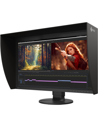 EIZO ColorEdge CG2700X | Monitor do edycji wideo i fotografii 27", 4K UHD 3840x216 (16:9) HDR, IPS, Wbudowany kalibrator EIZO - 