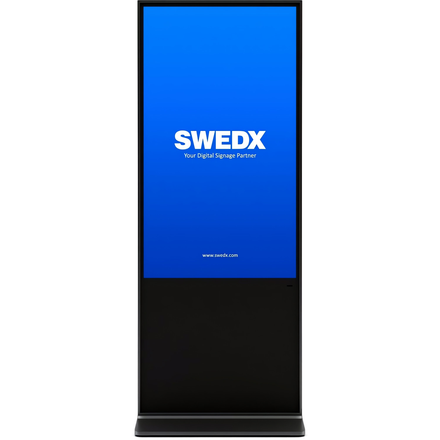 SWEDX Lamina Touch V2 55" 4K Black SWLT-55K8-A2-V2 | Monitor Digital Signage kiosk informacyjny wolnostojący SWEDX - 1