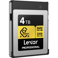 Lexar Professional CFexpress Type B Pro Gold R3600/W3300 4TB Lexar - 4