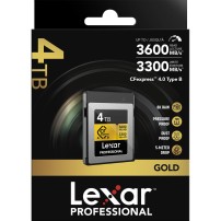 Lexar Professional CFexpress Type B Pro Gold R3600/W3300 4TB Lexar - 6