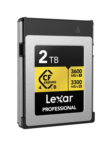 Lexar Professional CFexpress Type B Pro Gold R3600/W3300 2TB Lexar - 4