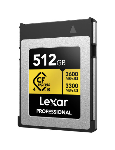 Lexar Professional CFexpress Type B Pro Gold R3600/W3300 512GB Lexar - 1