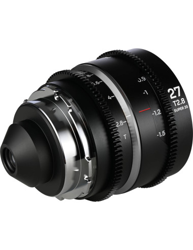 Venus Optics Laowa Nanomorph 27mm T2.8 1.5X S35 (Silver) Arri PL / EF Venus Optics Laowa - 4