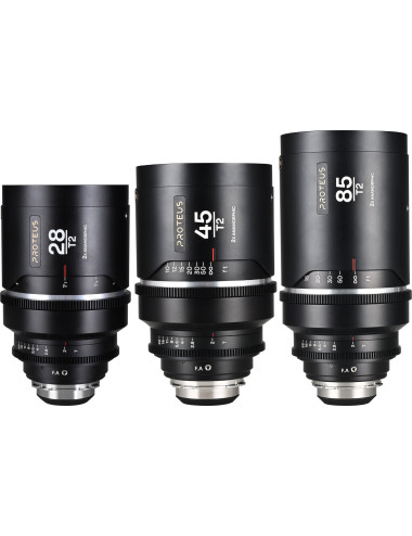 Venus Optics Laowa Proteus Flex 2X Anamorphic 3-Lens Bundle Set A 28mm, 45mm, 85mm PL EF Venus Optics Laowa - 1