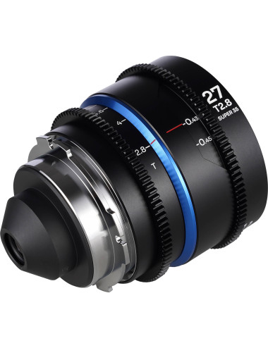 Venus Optics Laowa Nanomorph 3-Lens Bundle 27mm, 35mm, 50mm 1.5X S35 (Blue) Arri PL / EF Venus Optics Laowa - 5