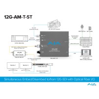 AJA 12G-AM-T-ST AJA - 2