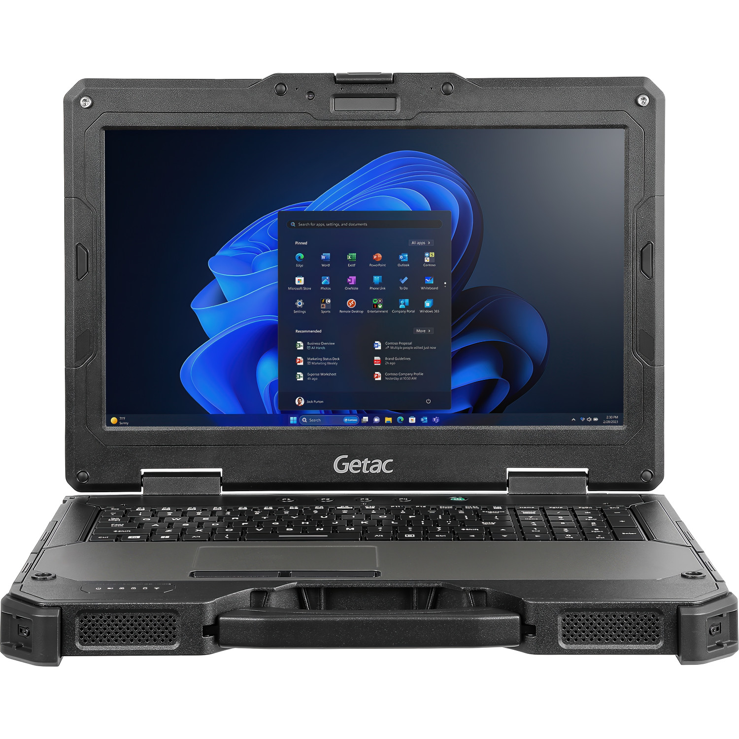 Getac X600 (X600-Basic_XR7166CSBDCA) Getac - 1