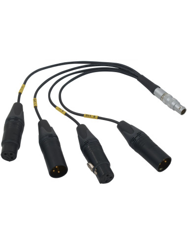 Bolin BLA-10 LEMO Breakout Cable Red's Music - 1