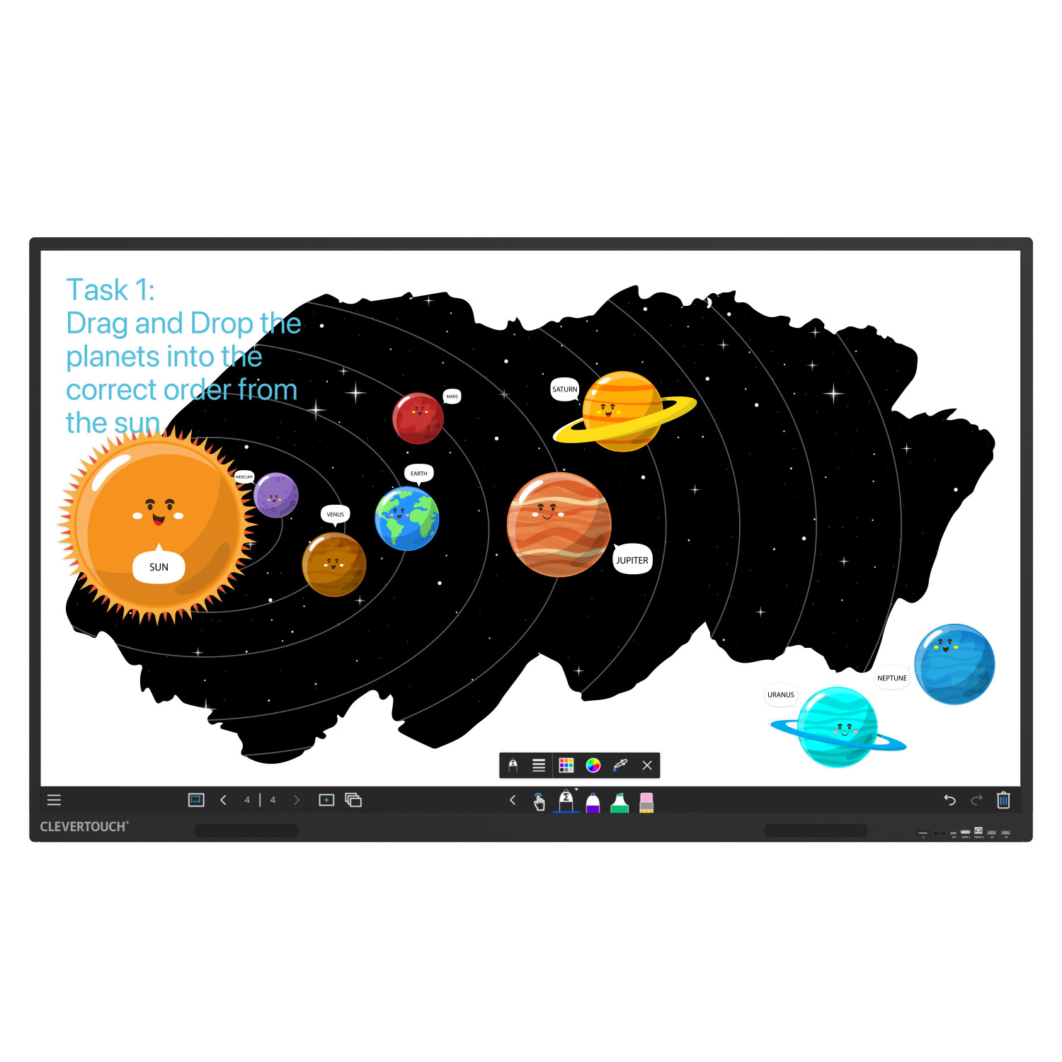 Clevertouch X5 8GB 86" Clevertouch - 2
