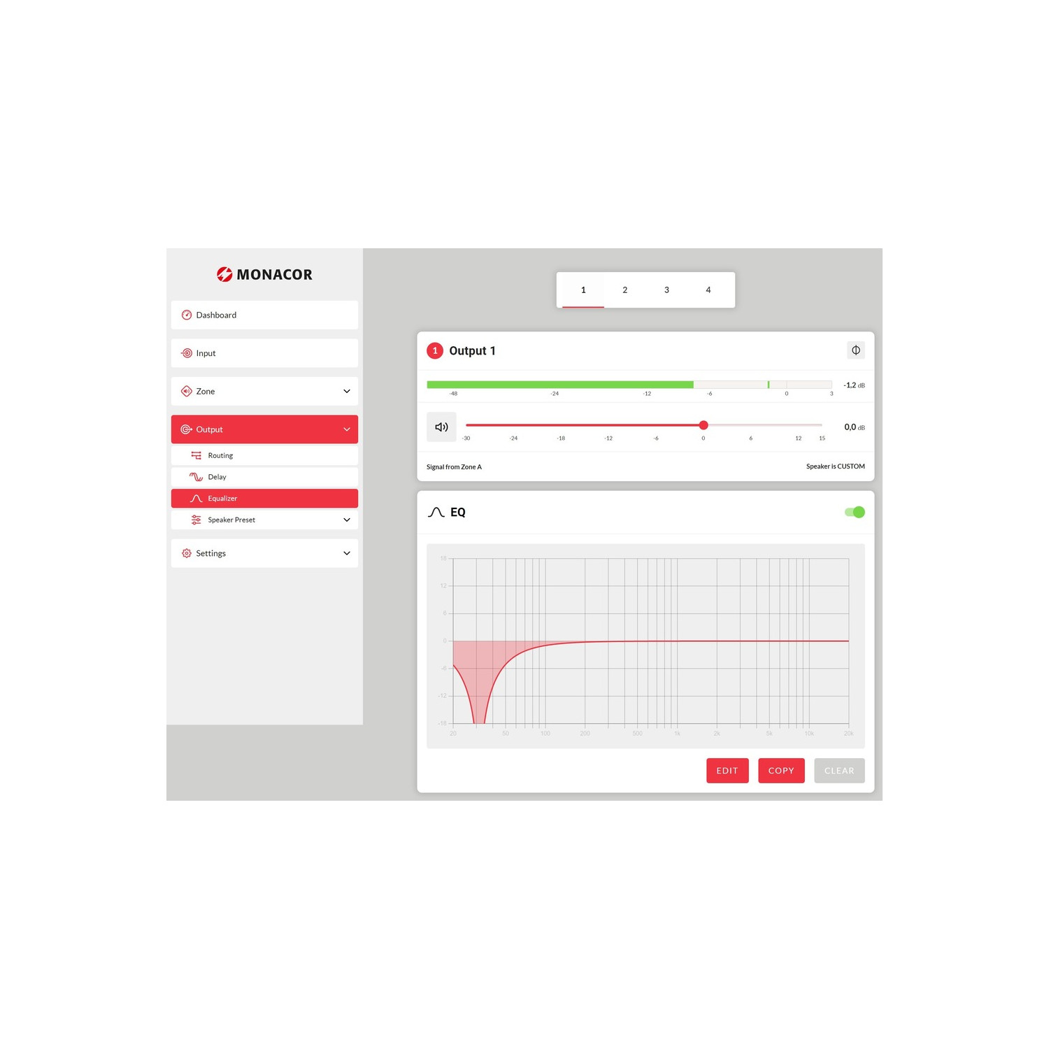 Monacor PA-4125DX Monacor - 7