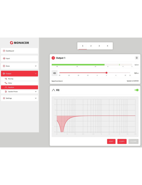 Monacor PA-4125DX Monacor - 7