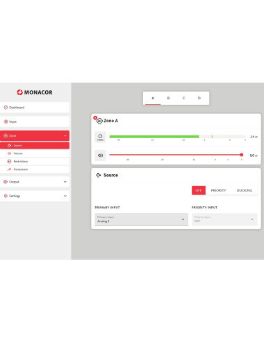Monacor PA-4125DX Monacor - 8