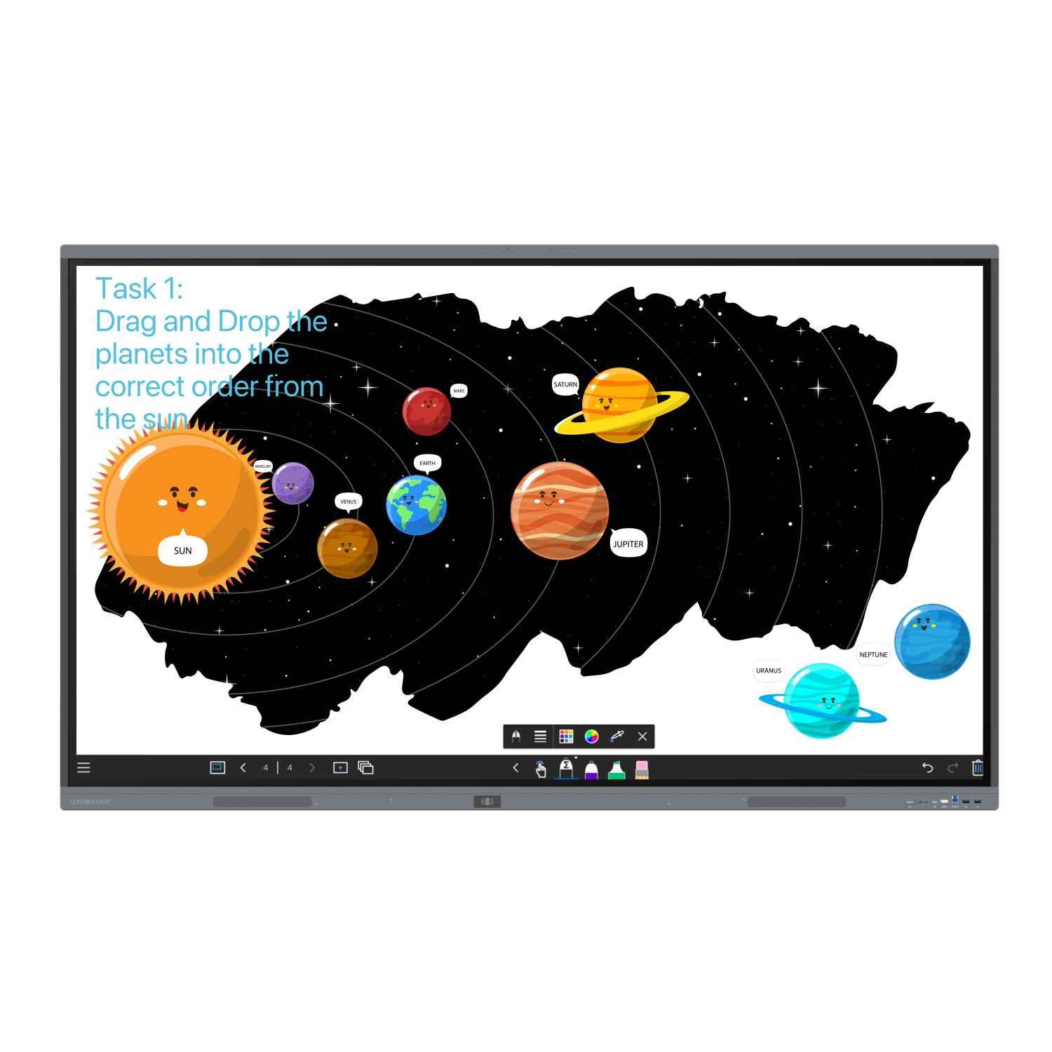 Clevertouch ProSeries3 16GB 65" Clevertouch - 8