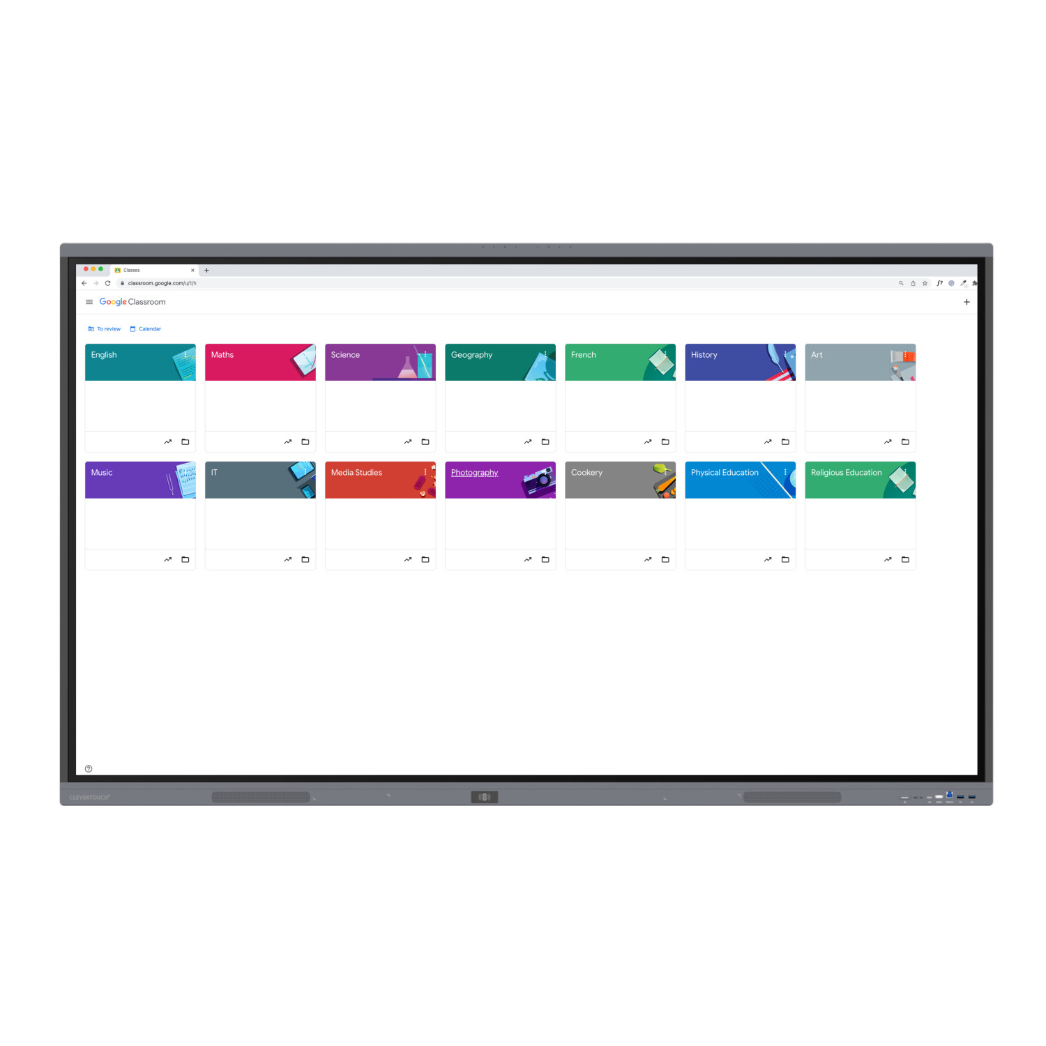 Clevertouch ProSeries3 16GB 65" Clevertouch - 10