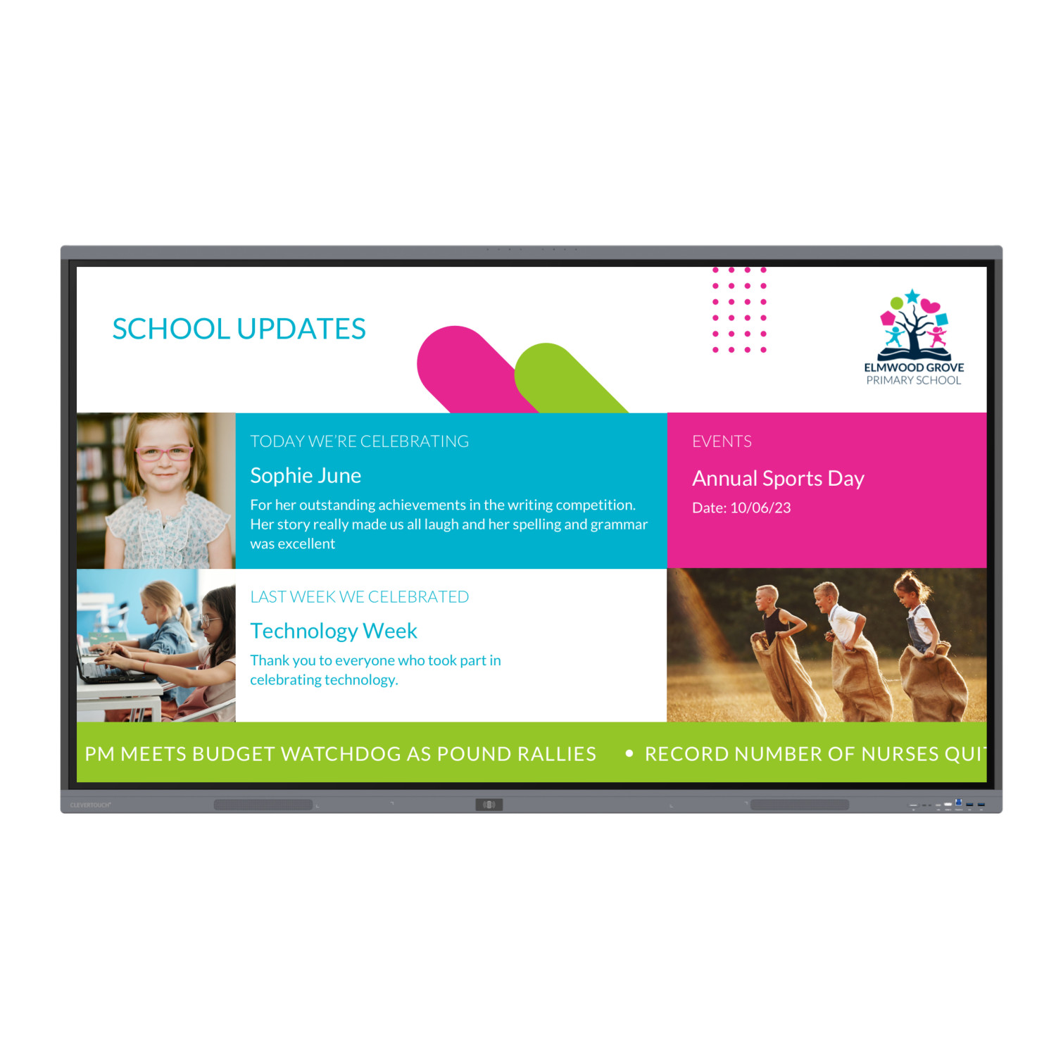 Clevertouch ProSeries3 16GB 75" Clevertouch - 11