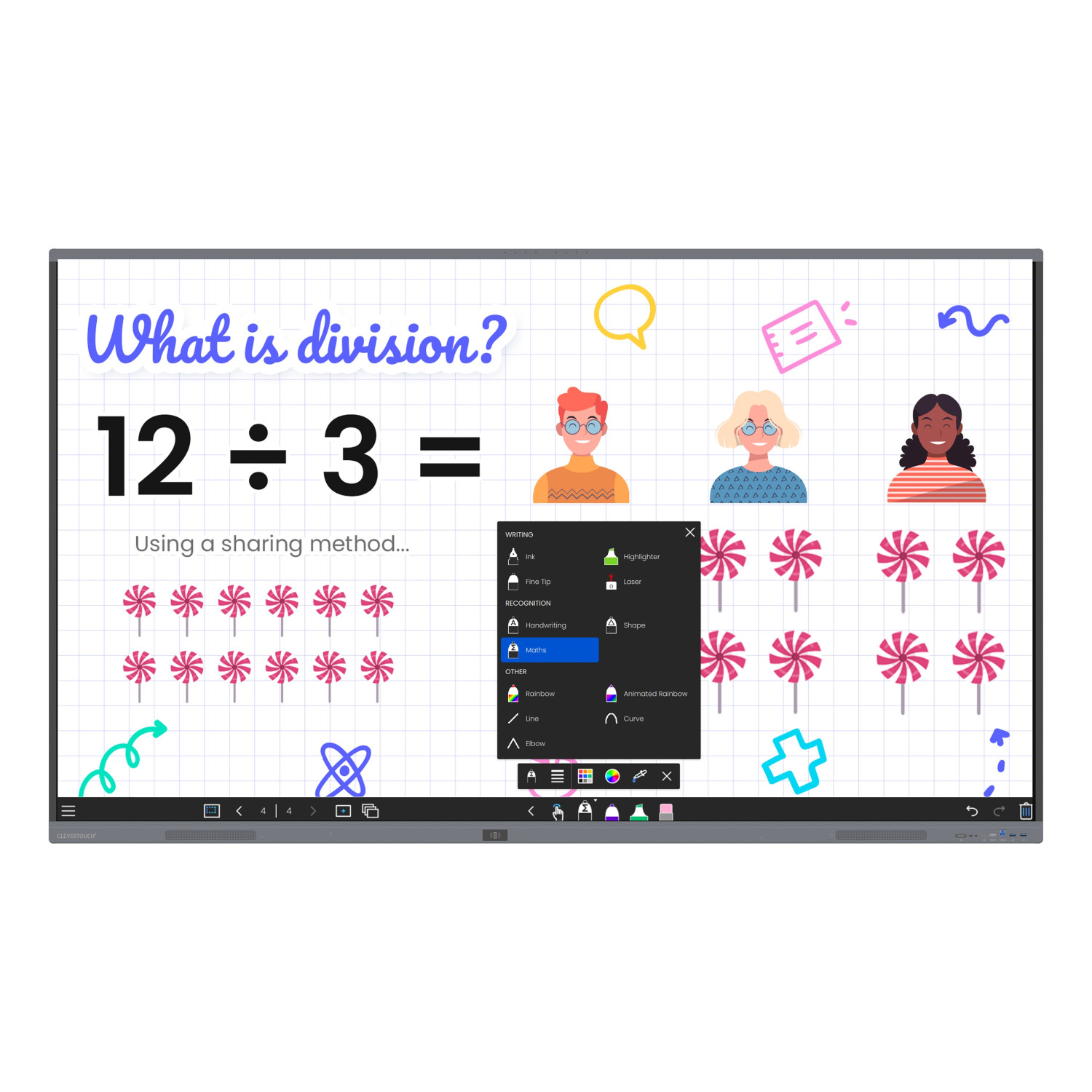 Clevertouch ProSeries3 16GB 75" Clevertouch - 10