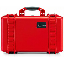 HPRC 2550W Resin Case Wheeled Second Skin Red z organizerem