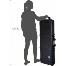 HPRC 5400W Resin Case Wheeled z pianką