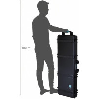HPRC 5400W Resin Case Wheeled z pianką
