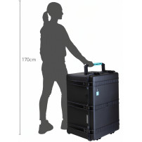 HPRC 2800W Resin Case Wheeled z pianką