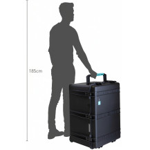 HPRC 2800W Resin Case Wheeled z pianką