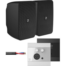 Zestaw nagłośnienia do 36m2 AUDAC ARES5A + Panel Ścienny WP205