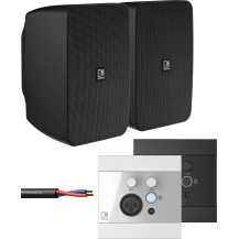 Zestaw nagłośnienia do 36m2 AUDAC ARES5A + Panel WP225 Bluetooth