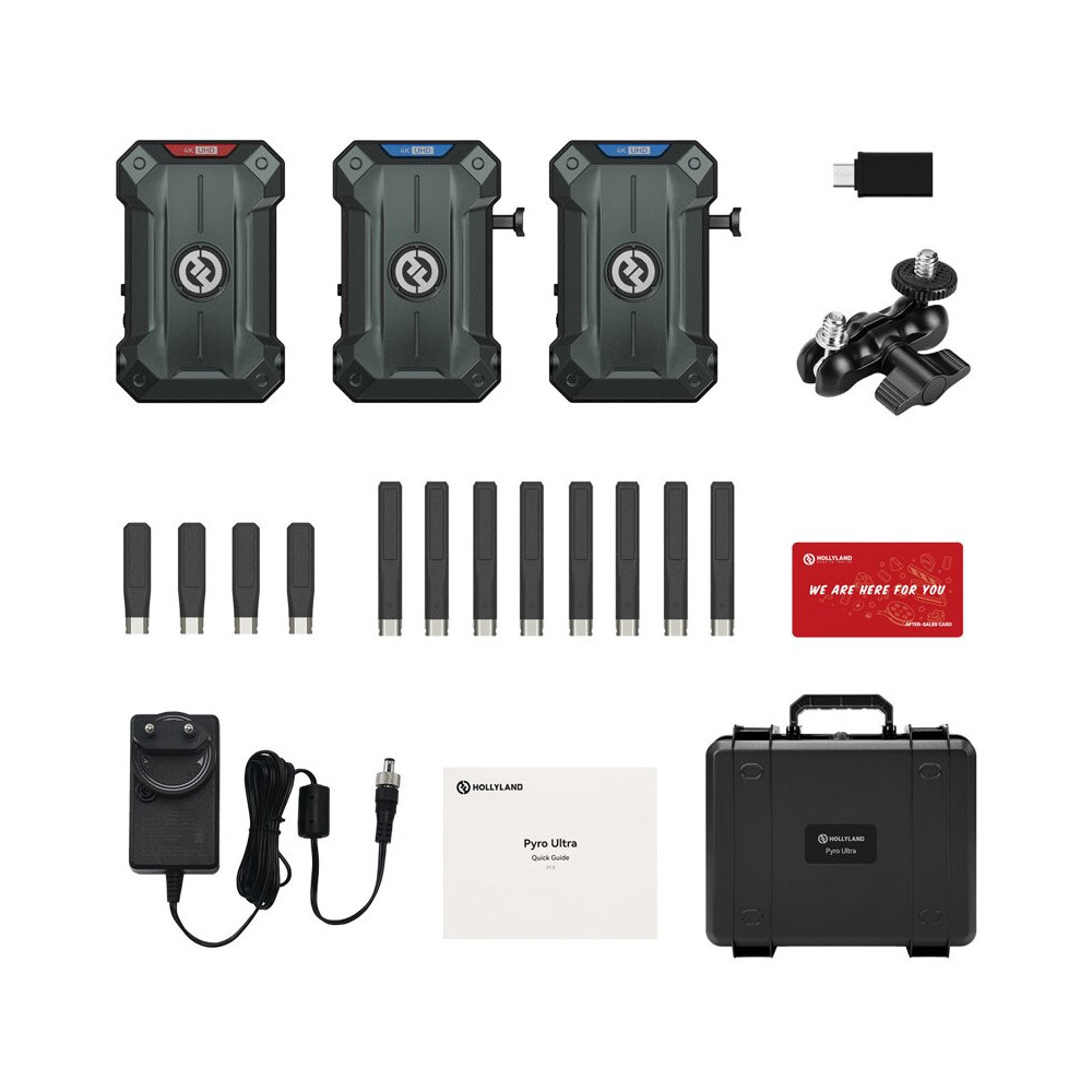 Hollyland Pyro Ultra 1TX & 2RX