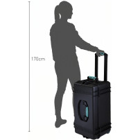 HPRC 4300W Resin Case Wheeled bez wypełnienia