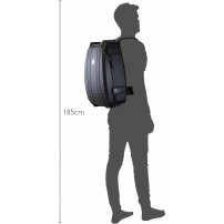 HPRC 3600 Resin Backpack Case z pianką