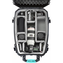 HPRC 3600 Resin Backpack Case Second Skin z organizerem