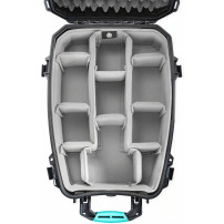 HPRC 3600 Resin Backpack Case Second Skin z organizerem