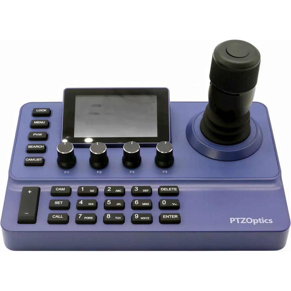 PTZOptics MiniJoy | Kontroler kamer PTZ, VISCA IP, NDI, ONVIF, PELCO, SONY