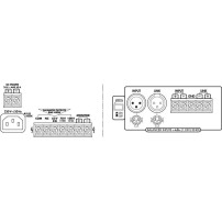 Monacor PA-1480 | Wzmacniacz, końcówka mocy PA, mono, 480 W RMS Monacor - 3