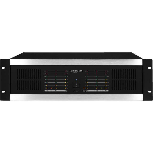 Monacor STA-1506 | Wzmacniacz, końcówka mocy, 6-kanałowy, 6 x 160W Monacor - 1