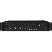 Monacor PA-40120 | 4-strefowy matrycowy wzmacniacz PA, 4 x 120 W, mono Monacor - 1