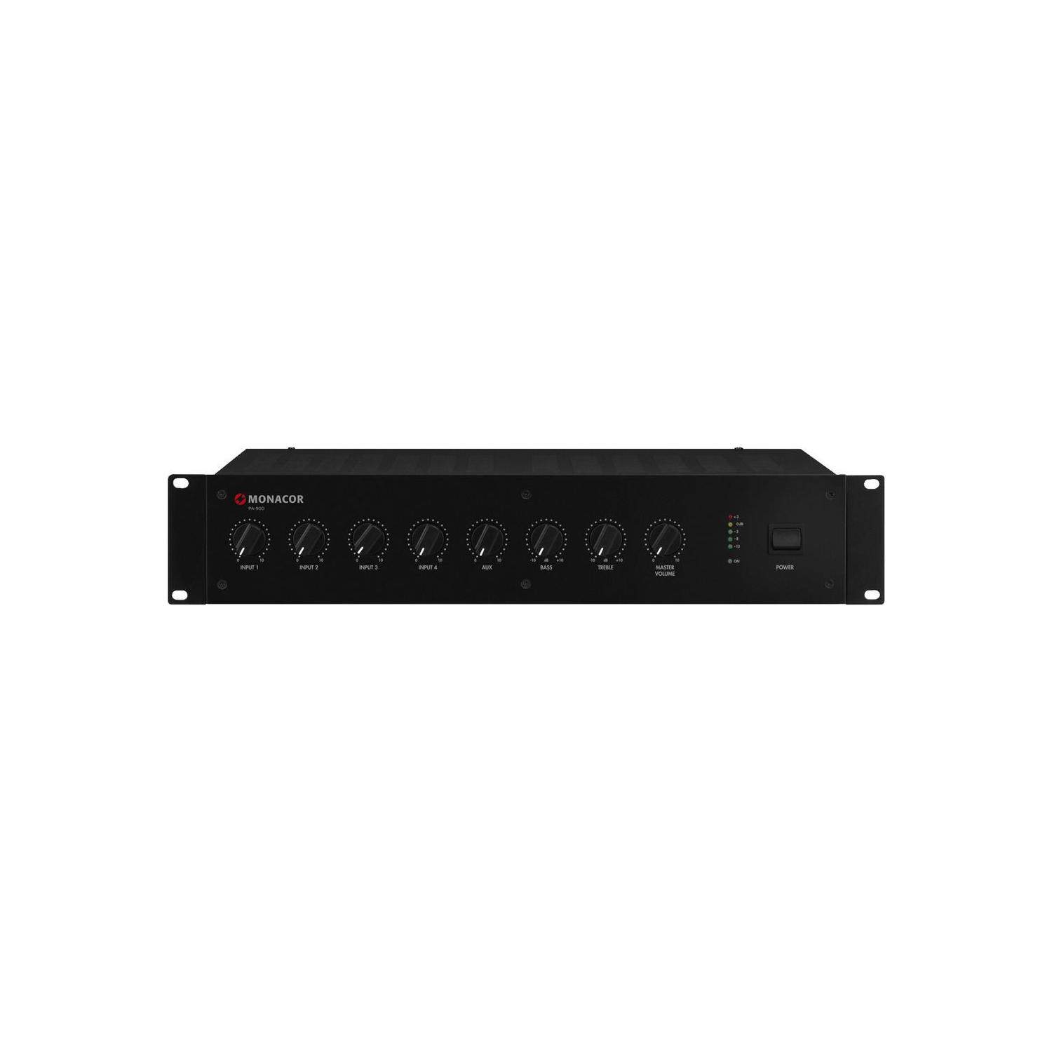 Monacor PA-900 | Wzmacniacz miksujący, mono, PA, 120 W RMS Monacor - 1