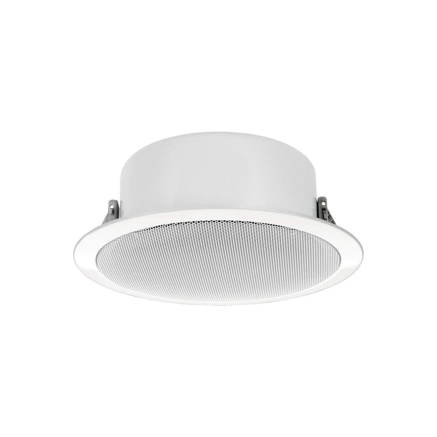 Monacor EDL-11TW | Głośnik sufitowy 9" 100V Biały, pokrywa przeciwogniowa, dodatkowy tweeter Monacor - 1