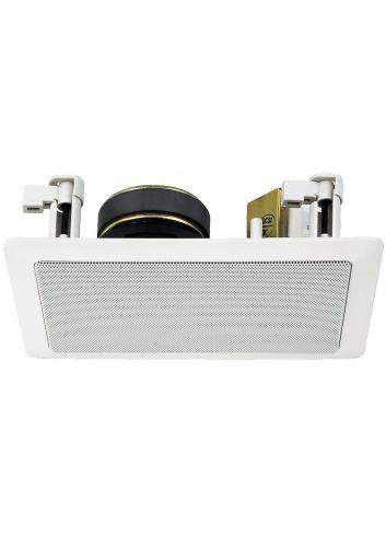 Monacor ESP-15/WS | Głośnik sufitowy 4" 100V Biały, 2-drożny, ABS samogasnące, norma UL 94 V0 Monacor - 1