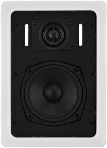 Monacor ESP-17/WS | Głośnik sufitowy 5" 100V Biały, tworzywo ABS samogasnące, norma UL 94 V0, wersja dwudrożna, Monacor - 3