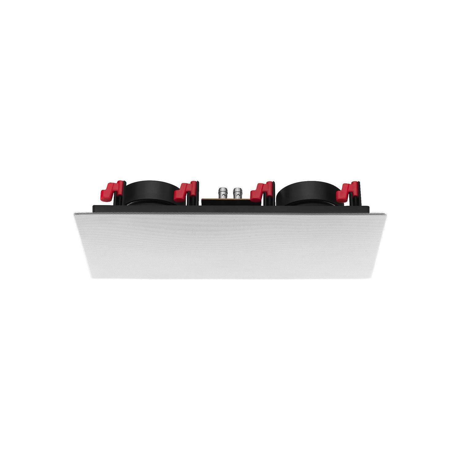Monacor SPE-252HQ | Głośnik sufitowy 2x 5" 8Ohm Biały, dwudrożny, 50 W RMS, magnetyczna ramka Monacor - 1