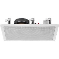 Monacor SPE-32/WS | Głośnik sufitowy 8" 8Ohm Biały, dwudrożny, samogasnące tworzywo ABS, norma UL 94 V-0 Monacor - 1