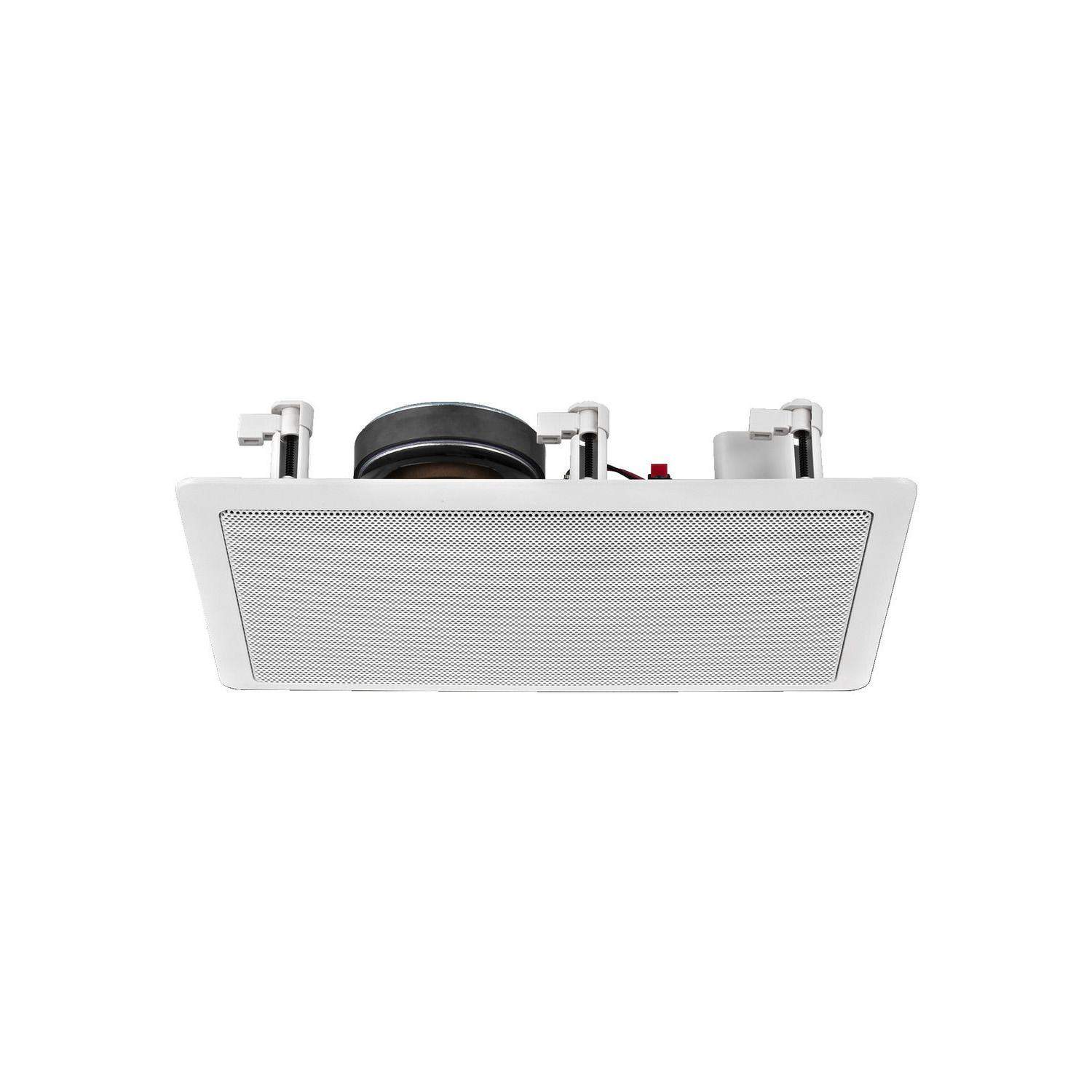 Monacor SPE-32/WS | Głośnik sufitowy 8" 8Ohm Biały, dwudrożny, samogasnące tworzywo ABS, norma UL 94 V-0 Monacor - 1