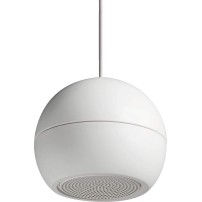 Monacor EDL-416EN/WS | Głośnik podwieszany 5", 100V, odporny na wilgoć, IP44, certyfikat EN 54-24, 1438-CPR-0535, ABS UL 94HB Mo