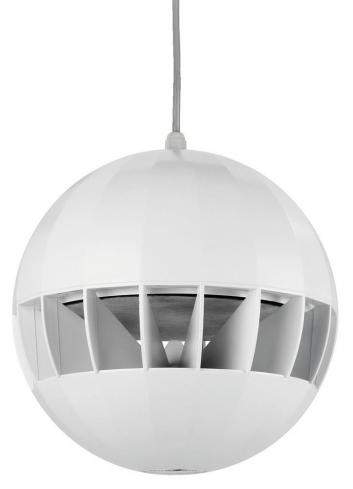 Monacor EDL-430/WS | Głośnik kulowy, podwieszany, 100V, Biały, kąt 360 stopni Monacor - 1