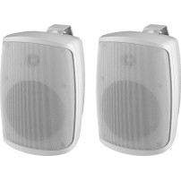 Monacor WALL-04T/WS | Głośnik ścienny para 4" 100V 8Ohm Biały Monacor - 1