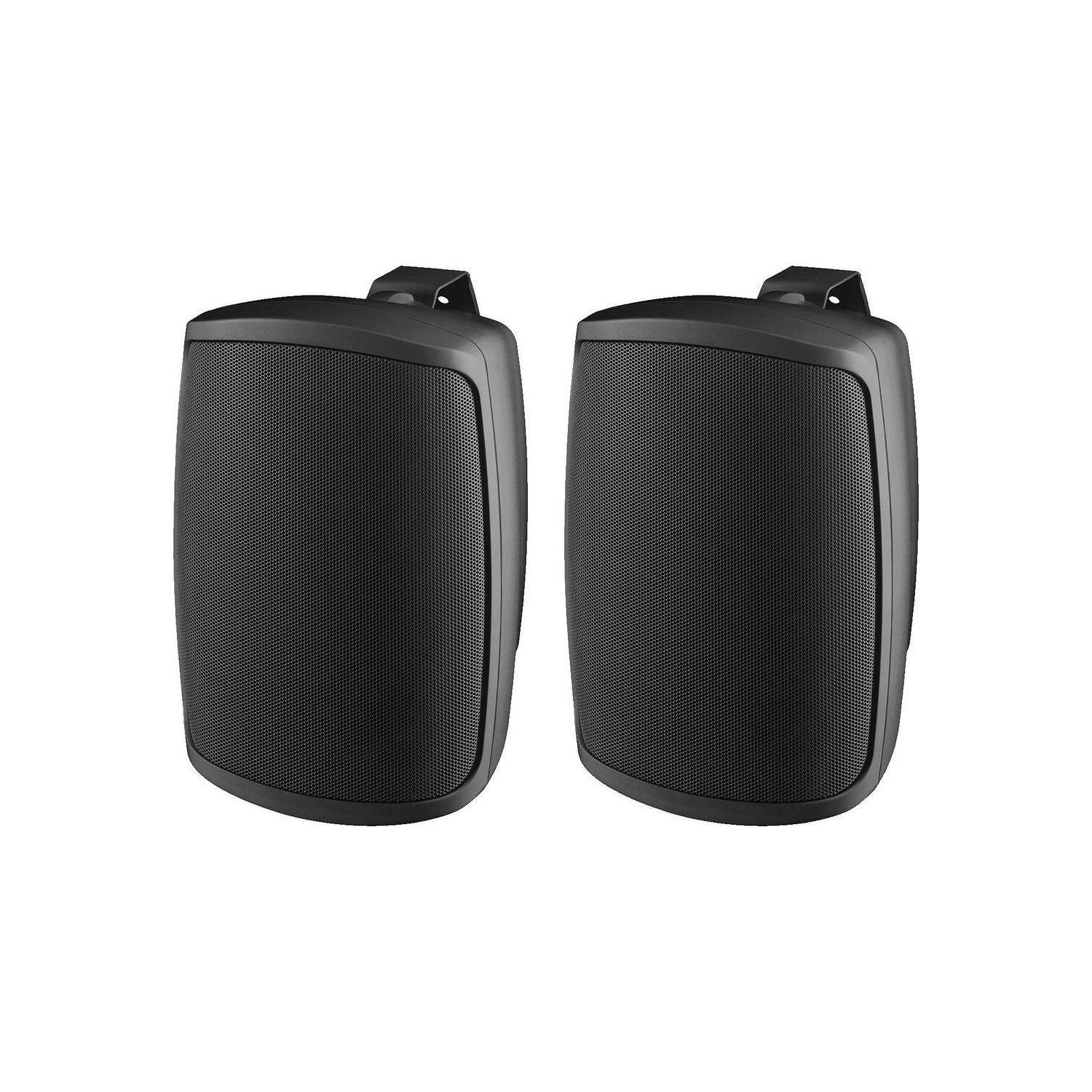 Monacor WALL-05T/SW | Głośnik ścienny para 5" 100V 8Ohm Czarny Monacor - 1